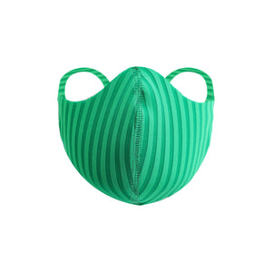 3er Set Green Stripes