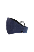 Laden Sie das Bild in den Galerie-Viewer, Atmungsaktive Sportmaske Blue/Grey basic
