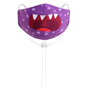 Kindermaske Lila Monster