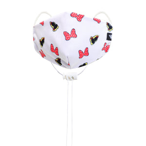Kindermaske Minnie/ Punkte - wendbar