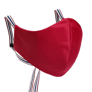 Atmungsaktive Sportmaske Dark Red