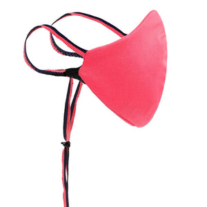 Atmungsaktive Sportmaske Deep Red